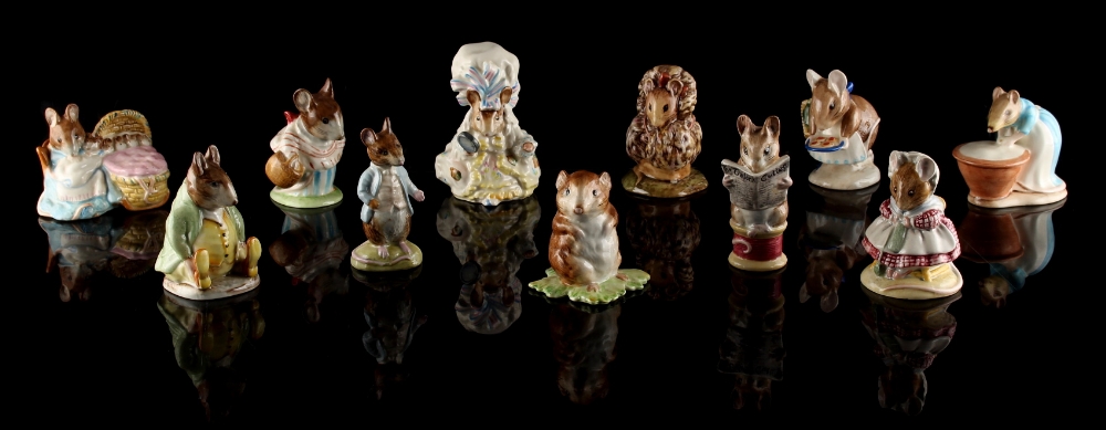 Property of a gentleman - a large collection of Beswick and Royal Albert Beatrix Potter figures -