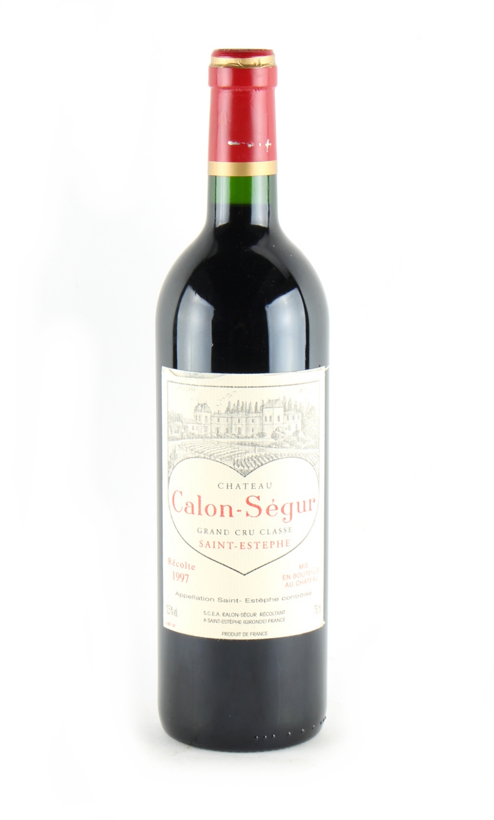 Property of a deceased estate - wine - Chateau Calon-Segur, Grand Cru , 1997, one bottle, level