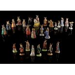 Property of a gentleman - a large collection of Royal Doulton Bunnykins figures - a set of eight