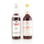 Property of a deceased estate - Pimms - Pimms No.1 Cup, one early bottle, 26 2/3 fl. ozs.;