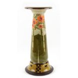 Property of a deceased estate - a Minton Secessionist jardiniere stand, date code for 1903, with