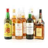 Property of a deceased estate - Scotch Whisky - various, 8 bottles, including Justerini & Brooks