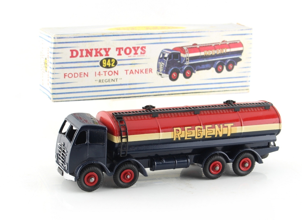 Property of a deceased estate - a collection of Dinky Toys - a Foden 14-Ton Tanker 'Regent', model