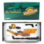 Property of deceased estate - a Corgi 'Heavy Haulers' 1:50 scale die-cast toy model of a 'Kenworth