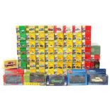 Property of a deceased estate - fifty-nine Vanguard die-cast toy model vehicles, all boxed (59).