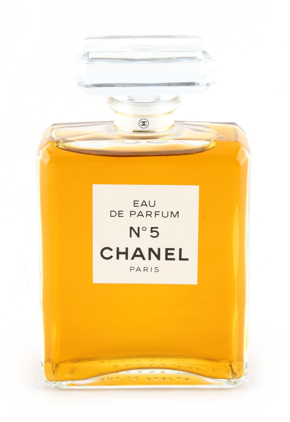 A private collection of perfume bottles - CHANEL No.5 - a factice dummy perfume display bottle,