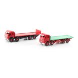 Property of a deceased estate - a collection of Dinky Toys - a Foden Flat Truck with Tailboard,