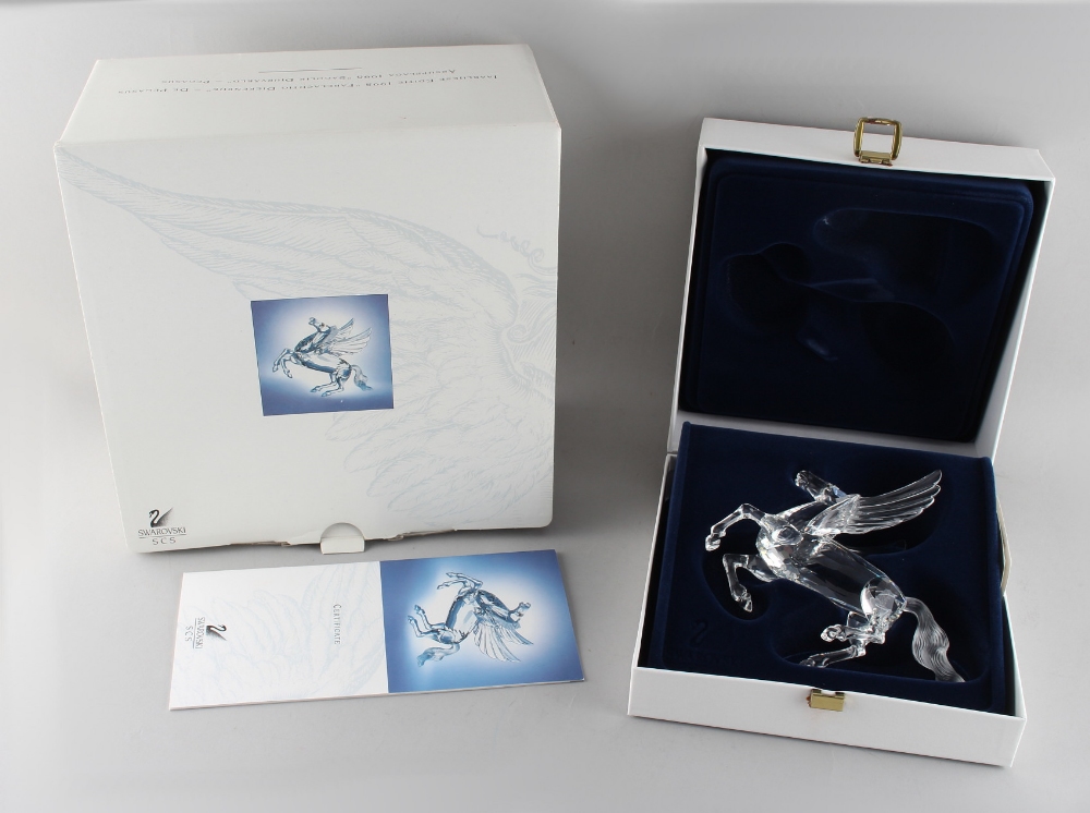 A private collection of Swarovski crystal glass - Pegasus, the 1998 Annual Edition 'Fabulous