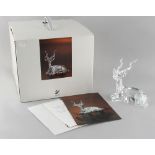 A private collection of Swarovski crystal glass - Kudu, the 1994 Annual Edition 'Inspiration