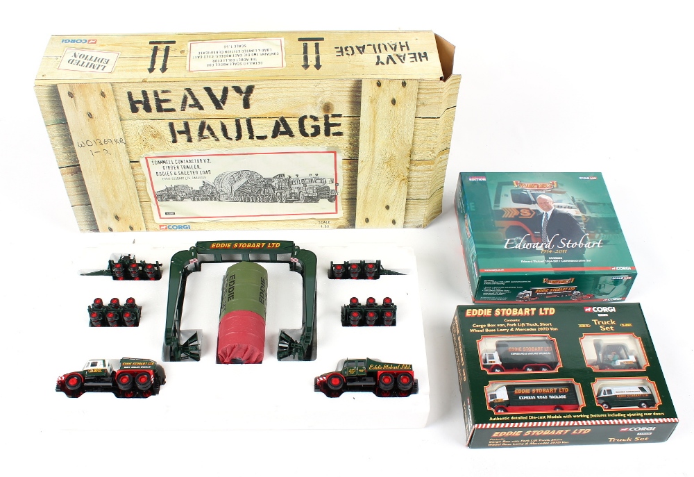 Property of a deceased estate - a Corgi Eddie Stobart Limited Edition 'Heavy Haulage' Scammell