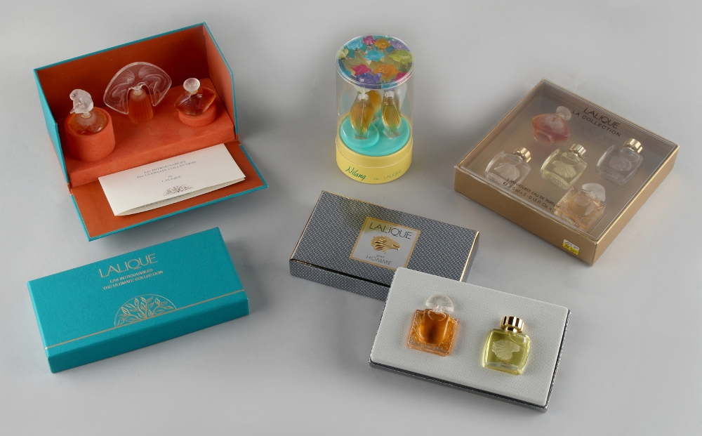 A private collection of perfume bottles - LALIQUE - Les Introuvables, The Ultimate Collection, no.