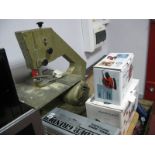 A Powerline Bandsaw, power planer, Tri-Palm sander, sander grinder,( Untested Sold For Parts Only )