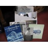 Goodwood Festival of Speed 2011, 16 & 18 2014 Programmes, Le Monde illustre 1946, prints. postcards,