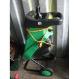 A Powerbase Electric Garden Wood Chipper.