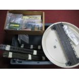 Assorted Lot of Peco Items, HO/OO Gauge Turntable, thirty pieces straight track, quantity of