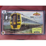 Bachmann 'OO' Gauge Ref 31.502 Class 158 Two Car D.M.U 'W.Y.P.T.E Metro', excellent condition. boxes