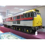 A Five Inch Gauge 12 Volt Model of a Class 31 Brush Type A-I-A Diesel Electric Locomotive, no R/