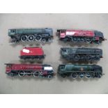 Two x Two Rail Converted Duchess Class 4-6-2 Hornby Dublo Locomotive, repainted, plus one