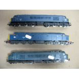 Three 'OO' Gauge Diesel Locomotives, 'Co-Co', BR blue Lima R/No 40066. Mainline R/no 45013, Bachmann