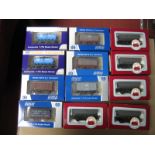 Twelve Dapol OO Gauge/4mm Items of Boxed Rolling Stock, - two Ref B667 Express Tankers - five x