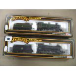 Two Mainline OO Gauge 2-6-0 Class 43XX Moguls, boxed, Ref 37045 BR green R/No. 4358, Ref 37091 BR