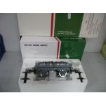 Two Items of BMS 'G' Scale Rolling Sock, boxed dark grey plank wagon, L&B open wagon, condition very