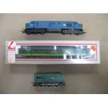 Three "OO" Scale Diesel Outline Locomotives, A Deltic - 'Kings Own Yorkshire Light Infantry' by