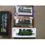 Three 'OO Gauge 0-6-0 Tank Locomotives, Hornby Ref R252, J.83 L.N.E.R green R/no 8477, poor box.