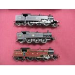 Three 'OO' Gauge Tank Locomotives, Hornby 2-6-4 LMS R/no 2300 and BR black R/no 42363, plus Airfix