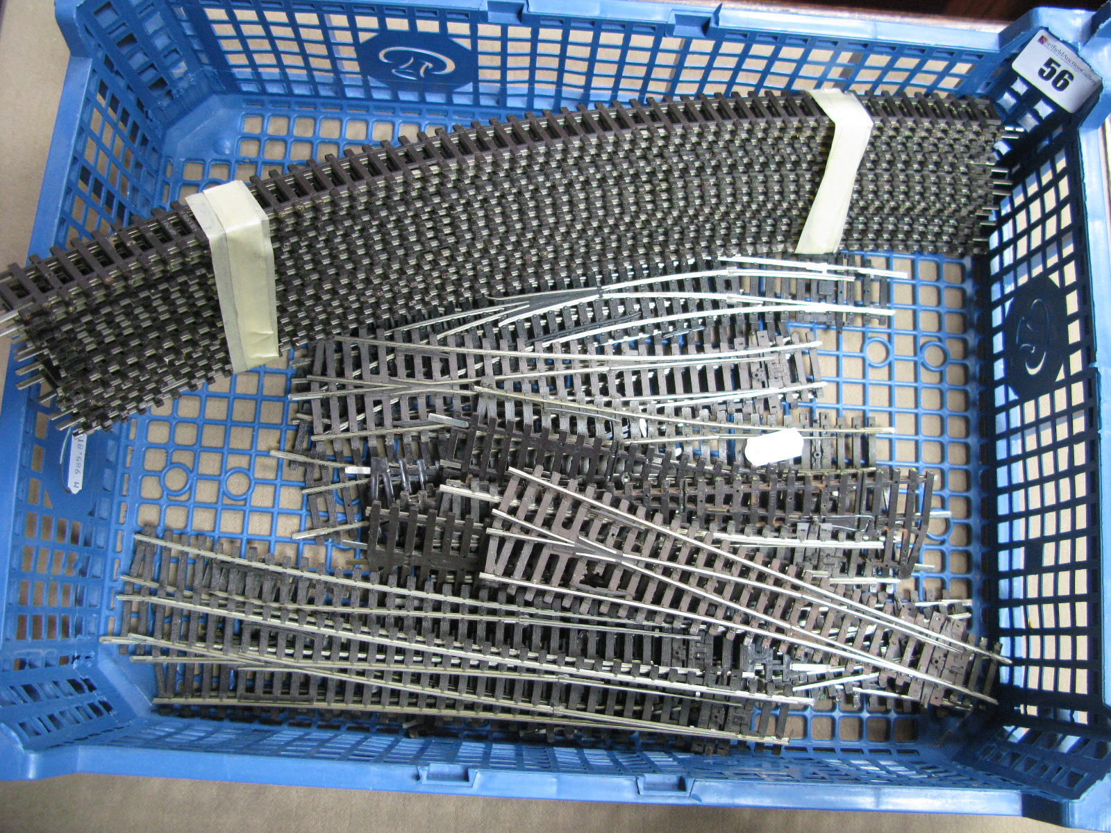 A Quantity of "OO" Scale Track, including over fifteen various size points.