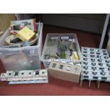 A Quantity of "OO" Gauge Lineside Buildings and Accessories, by Hornby and other, sometimes boxed,