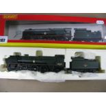 A Hornby "OO" Gauge #R2267 Merchant Navy Class 4-6-2 Locomotive and Six Wheeled Tender, R/No. 35025,