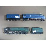 Two Hornby 'OO' Gauge 4-6-2 Locomotive and Powered Tenders, class A4 Sir Nigel Gresley (R/no 4498