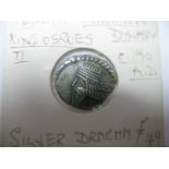 Persia Parthian Silver Dracham King Osroes II 190 AD, in good fine to very fine.