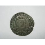 Henry 8th Groat, 25mm crack to flan in fair condition toned with all the details visible nice coin.