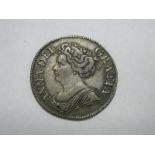 Queen Anne Shilling 1712, in good fine to near very fine condition, old cabinet tone.