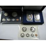 A Cased Danbury Mint Pair of Silver Jubilee Commemorative Silver Ingots, two British Virgin