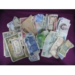 Approximately Thirty Five Banknotes, including George V Government of India one rupee, The