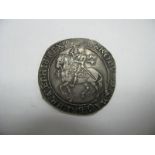 Charles I Parliament Halfcrown, king on horseback, slight wear to kings head, triangle mint, CHRI/