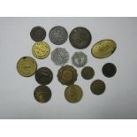 19th-20th Century Tokens, Co-op, etc, Yorkshire interest, 1817 Leeds, Goole, Sheffield, Ripon,