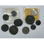 Roman (10 pieces) Herennius Etruscus Honorius Phillip I Antoninus, with elephant noted, Gordian