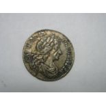 A Charles II Sixpence 1681, near very fine good detail, a little wear to the hair line, very