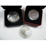 A Cased Jersey 2009 Five Pounds Silver Proof Piedfort Coin, 'King Henry VIII' certified, United