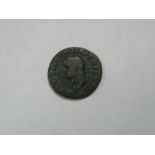 Roman Coin, Nero in the Form of Juno Doors Closed.