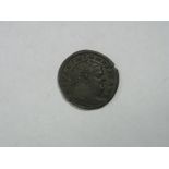 Roman Follis Maximianus Follis Aequitas Standing Holding Scales and Cornucopia, large module good