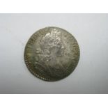 William III 1700 Shilling, very fine condition, pleasing old cabinet tone.