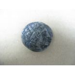 Ptolemaic Empire Egypt Alexandria Ptolemy XI 80 BC, pleasing tone from old collection,