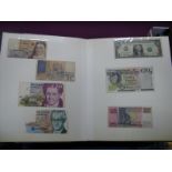 A Collection of Banknotes Often Redeemable, including ten Deutsch Marks, Central Bank of Ireland