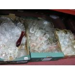 A Quantity of Glassware:- Three Boxes