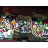 A Large Collection of Diecast Vehicles, vintage to modern:- Three Boxes
